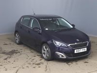 Used Peugeot 308 Allure 130 HP (95 kW) 2017 Blue Hatchback