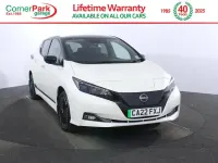 Used Nissan Leaf Tekna 160 kW (218 HP) 2022 White Hatchback