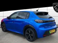Used Peugeot e-208 Premium 100 kW (136 HP) 2022 Blue Hatchback
