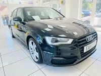 Used Audi A3 S-Line 180 HP (132 kW) 2014 Black Hatchback