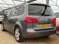 Used VW Touran SE 105 HP (77 kW) 2013 Grey MPV