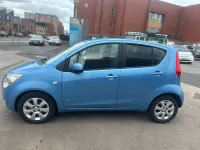 Used Vauxhall Agila Design Edition 85 HP (62 kW) 2009 Blue MPV