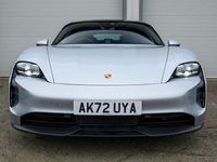 Used Porsche Taycan Performance Package 419 kW (571 HP) 2022 Silver Sedan