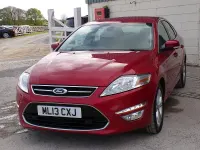 Used Ford Mondeo Titanium 115 HP (84 kW) 2013 Red Hatchback