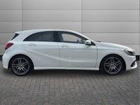 Used Mercedes A180 AMG Line Premium 122 HP (89 kW) 2017 White Hatchback