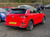Used VW T-Roc R-line 150 HP (110 kW) 2019 Red SUV