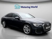 Begagnad Audi A6 S-Line 299 HK (219 kW) 2020 Blå Sedan