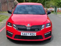 Used Skoda Octavia vRS 2017 Red Hatchback