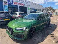 Used Audi RS5 Sportback 2022 Green Hatchback