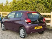 Used Peugeot 108 Active 2019 Mauve/purple Hatchback