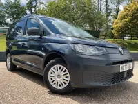Used VW Caddy 75 HP (55 kW) 2023 Blue MPV