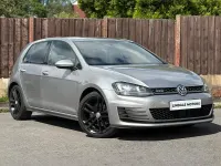 Used VW Golf VII GTD 181 HP (133 kW) 2016 Silver Hatchback