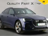 Used Audi e-tron 300 kW (408 HP) 2022 Blue SUV