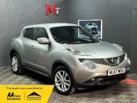 Used Nissan Juke N-Connecta 117 HP (86 kW) 2017 Silver SUV