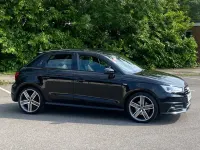 Used Audi A1 S-Line 116 HP (85 kW) 2018 Black Hatchback