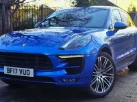 Begagnad Porsche Macan 258 HK (189 kW) 2017 Blå SUV