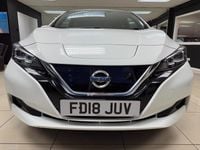 Used Nissan Leaf Tekna 110 kW (150 HP) 2018 White Hatchback