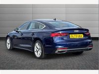 Used Audi A5 Sportback Sport 150 HP (110 kW) 2023 Blue Hatchback