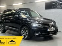 Second-hand VW Tiguan R-line 150 CP (110 kW) 2018 Negru SUV