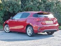 Used Lexus CT200h Luxury Line 136 HP (100 kW) 2018 Red Hatchback