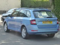 Used Skoda Fabia SE 110 HP (80 kW) 2018 Blue Estate
