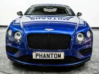 Used Bentley Continental Mulliner 528 HP (388 kW) 2016 Blue Coupe