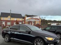 Used VW Passat R-line 190 HP (139 kW) 2017 Black Sedan