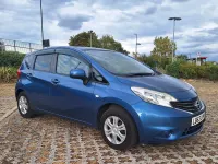 Used Nissan Note Acenta Premium 98 HP (72 kW) 2014 Blue Hatchback