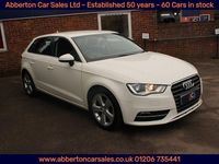 Used Audi A3 Sport 125 HP (91 kW) 2014 White Hatchback