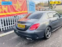 Used Mercedes C250 AMG line 204 HP (150 kW) 2015 Grey Sedan