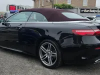 Gebraucht Mercedes E220 AMG line 2019 Schwarz Cabrio
