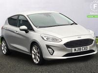 Used Ford Fiesta Titanium 2018 Silver Hatchback