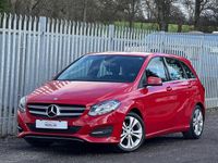 Begagnad Mercedes B180 Executive 109 HK (80 kW) 2017 Röd Minibuss