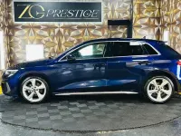 Used Audi A3 Sportback S-Line 150 HP (110 kW) 2021 Blue Hatchback