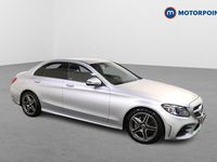 Used Mercedes C200 AMG Line Premium 184 HP (135 kW) 2019 Silver Sedan
