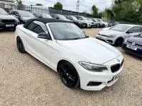 Used BMW 220 M Sport 2016 White Cabriolet