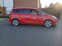 Used Vauxhall Zafira SRi 140 HP (102 kW) 2016 Red MPV