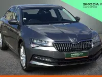 Used Skoda Superb SE Technology 160 HP (117 kW) 2023 Graphite grey metallic Hatchback