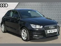 Used Audi A1 Sport 95 HP (69 kW) 2018 Brilliant black Hatchback