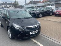 Used Vauxhall Zafira Tourer SRi 140 HP (102 kW) 2015 Black MPV