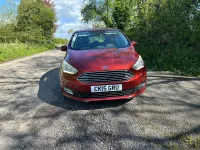 Used Ford C-MAX Titanium 125 HP (91 kW) 2015 Red MPV