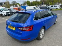 Second-hand Skoda Superb 150 CP (110 kW) 2018 Albastru Break