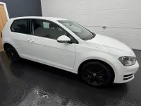 Used VW Golf VII SE 125 HP (91 kW) 2013 White Hatchback