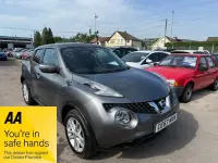 Used Nissan Juke Acenta 115 HP (84 kW) 2017 Grey SUV
