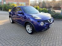 Used Nissan Juke Acenta Premium 115 HP (84 kW) 2014 Blue SUV