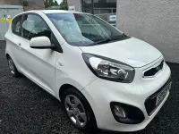 Used Kia Picanto 68 HP (50 kW) 2015 White Hatchback