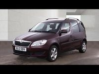 Used Skoda Roomster SE 105 HP (77 kW) 2013 Maroon MPV