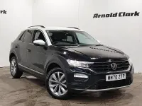 Used VW T-Roc Design 110 HP (80 kW) 2021 Black SUV