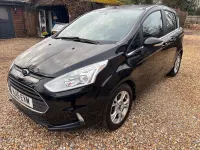 Used Ford B-MAX Zetec 100 HP (73 kW) 2014 Black MPV