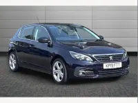 Used Peugeot 308 Allure 129 HP (94 kW) 2019 Blue Hatchback